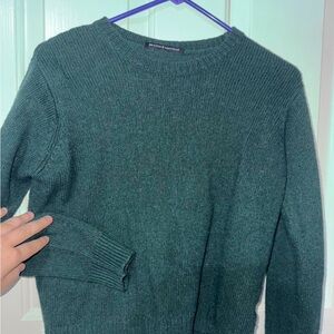 Brandy Melville Forest Green Crew Neck Sweater